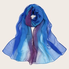 Градиентный сетчатый шарф Shein