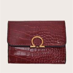 Кошелек с крокодиловым рисунком Shein