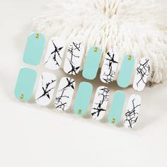 1 лист наклейка для ногтей с принтом Shein