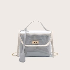 Одноцветный Детские сумки на плечо и сумки-тоут Shein