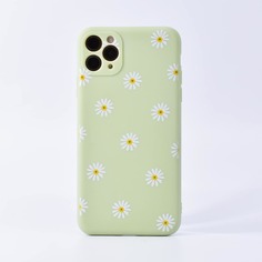 1шт чехол для iPhone с принтом маргаритки Shein