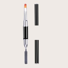 Двусторонняя ручка для дизайна ногтей 1шт Shein