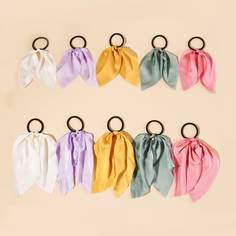 10шт резинка для волос с узлом для родителей-девочек Shein