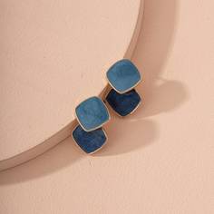 Геометрические серьги-гвоздики Shein