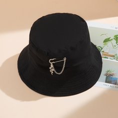 Шляпа со змеиным декором Shein