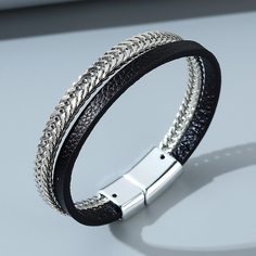 Мужской цепной многослойный браслет Shein