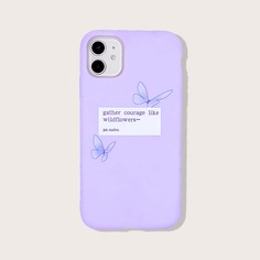 Чехол для iPhone с оригинальным принтом Shein