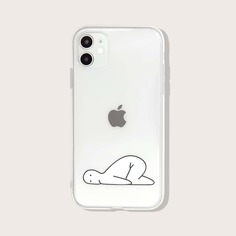 Чехол для iPhone с мультипликационным рисунком Shein