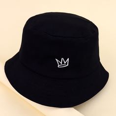 Детская шляпа с вышивкой короны Shein
