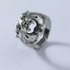 Мужское кольцо в форме животных Shein