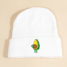 Шапка с вышивкой лягушка Shein