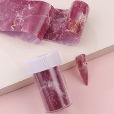 Наклейка для ногтей с мраморным принтом 1шт Shein