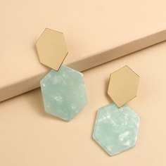 Акриловые серьги в геометрической форме Shein