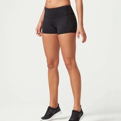 байкерские шорты с широкой талией Shein