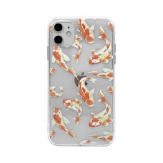 Чехол для iPhone с принтом карпа Shein