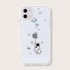 Чехол для iPhone с мультипликационным рисунком 1шт Shein