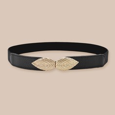 Ремень с декором листа Shein