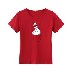 Объект Повседневный Футболки Shein