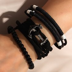 Мужской браслет 3шт Shein