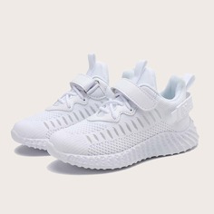 Трикотажные кроссовки на липучке для мальчиков Shein