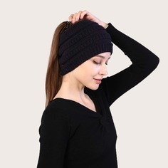 1шт вязаная шапка хвостика Shein