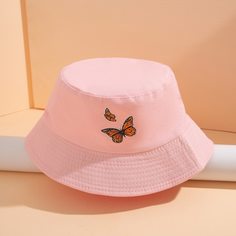 Шляпа с узором бабочки Shein