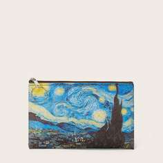 Кошелек с графическим рисунком Shein