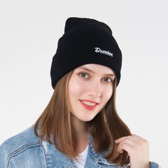 Шапка с текстовой вышивкой Shein