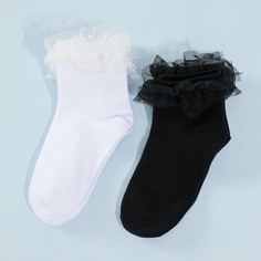 2 пары носки с сетчатой вставкой Shein