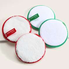 Губка для снятия макияжа 4шт Shein