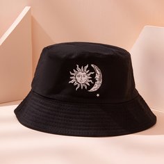 Шляпа с рисунком солнца и луны Shein