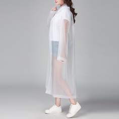 Плащ с капюшоном Shein