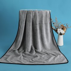 Однотонное банное полотенце 1шт Shein