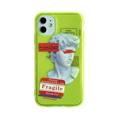 Неоновый чехол для iPhone с рисунком статуи Shein