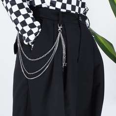 Многослойная цепочка для брюк с звездой Shein