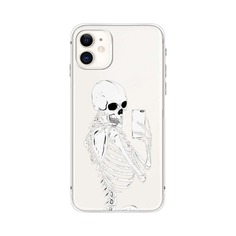 Чехол для iPhone с рисунком черепа Shein