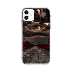 Чехол для iPhone с ландшафтным принтом Shein