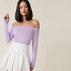 Одноцветный Повседневный Футболки Shein