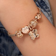 Браслет с декором бабочки Shein