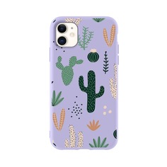 Чехол для iPhone с принтом кактуса Shein