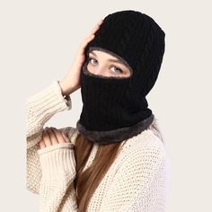 Вязаная теплая шапка Shein