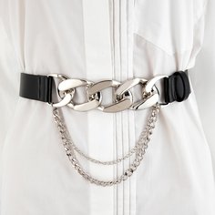 Ремень с заклепками Shein