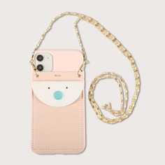 Чехол-кошелек для iPhone с цепочкой 1шт Shein