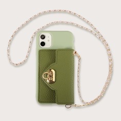 Чехол-кошелек для iPhone с цепочкой 1шт Shein