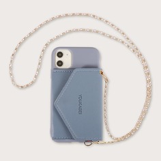 Чехол-кошелек для iPhone с цепочкой 1шт Shein
