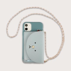 Чехол-кошелек для iPhone с цепочкой 1шт Shein