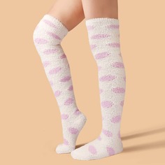 Длинные носки в горошек Shein