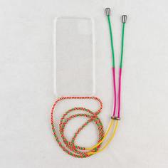 1шт прозрачный чехол для телефона и 1шт ремешок Shein