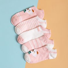 5 пар носки с мультипликационным принтом Shein