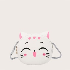 Сумка через плечо в форме кошки для девочек Shein